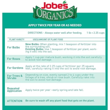 Jobe's Organic Bone Meal for Vibrant Plants and Strong Roots