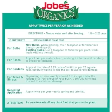 Jobe's Organic Bone Meal for Vibrant Plants and Strong Roots