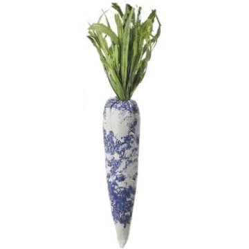 Chinoiserie Fabric Carrot Décor Set for Easter & Spring
