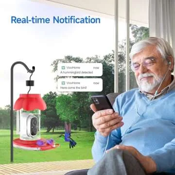 Innovative Hummingbird Feeder with Camera and AI Recognition