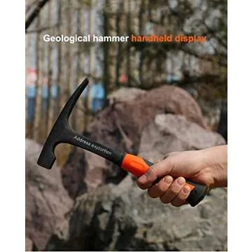 Forged Brick Hammer - Versatile Masonry & Rockhounding Tool