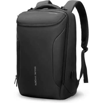 Muzee Waterproof Business Backpack with USB Charging