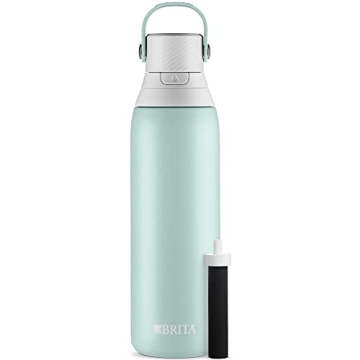 Brita Stainless Steel Premium Filtering Water Bottle - Convenient & Eco-Friendly