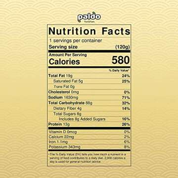 Paldo Fun & Yum Chajang Noodle Pack of 4 - Authentic Japanese