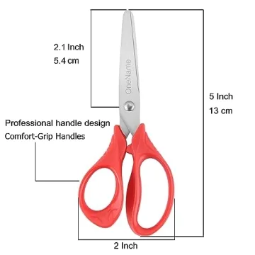 Left-Handed Kids Scissors - 5" Safety Scissors for All