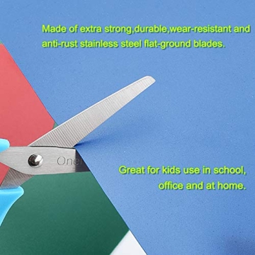 Left-Handed Kids Scissors - 5" Safety Scissors for All