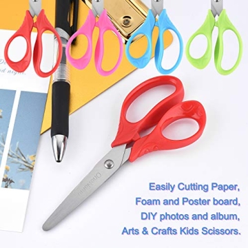Left-Handed Kids Scissors - 5" Safety Scissors for All