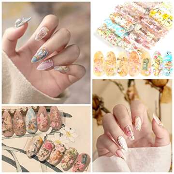 Elevate Your Nail Art with DANNEASY 150 Sheets Nail Foils