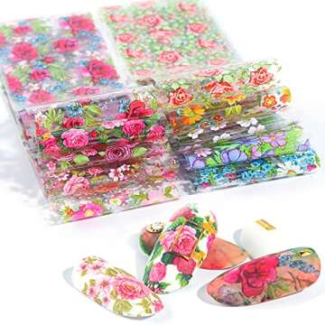 Elevate Your Nail Art with DANNEASY 150 Sheets Nail Foils