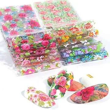 Elevate Your Nail Art with DANNEASY 150 Sheets Nail Foils