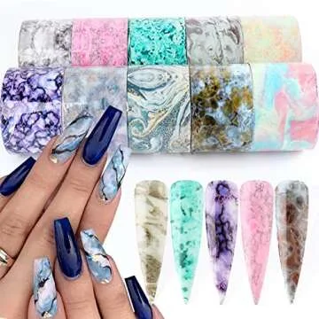 Elevate Your Nail Art with DANNEASY 150 Sheets Nail Foils