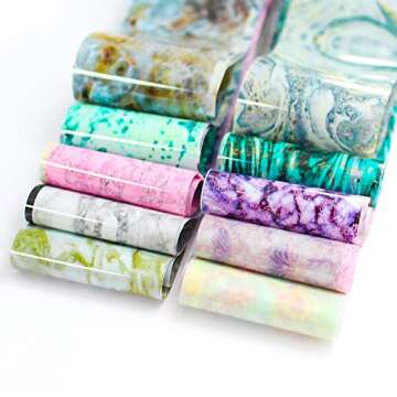 Elevate Your Nail Art with DANNEASY 150 Sheets Nail Foils