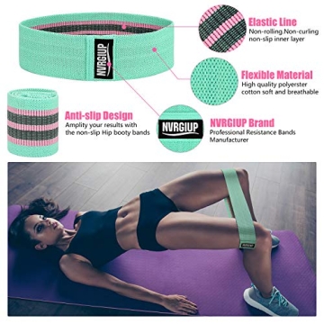 NVRGIUP Anti-Slip Resistance Bands for Ultimate Workouts