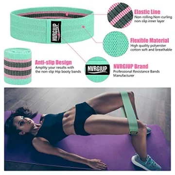 NVRGIUP Anti-Slip Resistance Bands for Ultimate Workouts