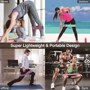 NVRGIUP Anti-Slip Resistance Bands for Ultimate Workouts