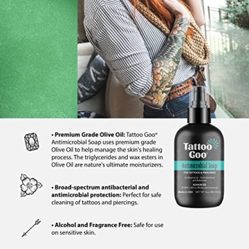 Tattoo Goo Deep Cleansing Soap for Tattoos and Piercings