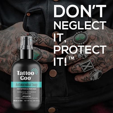 Tattoo Goo Deep Cleansing Soap for Tattoos and Piercings