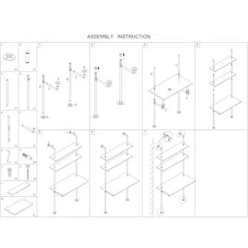 Elevate Your Space with MAIKAILUN Ladder Desk for Small Areas