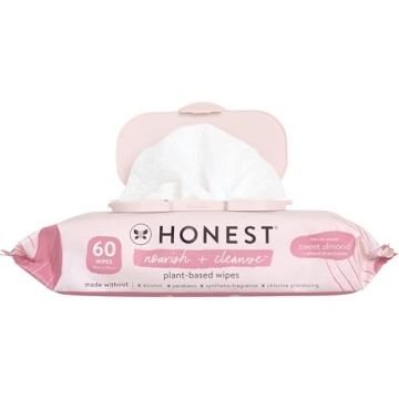 The Honest Company Extra Large Cleansing Wipes - 60 Count