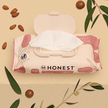 The Honest Company Extra Large Cleansing Wipes - 60 Count