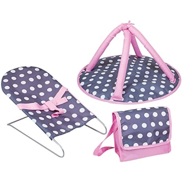 Lissi 5 Piece Doll Nursery Play Set for Creative Play