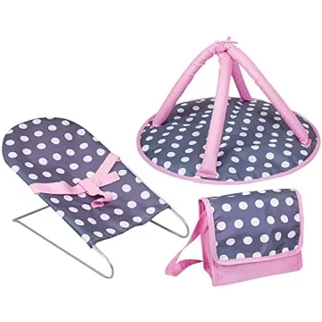 Lissi 5 Piece Doll Nursery Play Set for Creative Play