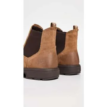 UGG Men's Waterproof Suede Chelsea Boots for Comfort
