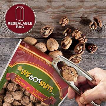 Raw California Walnuts in Shell - 4 lbs Premium Quality