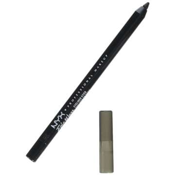 NYX PROFESSIONAL MAKEUP Epic Wear Liner Stick, Long-Lasting Eyeliner Pencil - Pitch Black