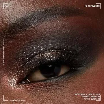 NYX PROFESSIONAL MAKEUP Epic Wear Liner Stick, Long-Lasting Eyeliner Pencil - Pitch Black