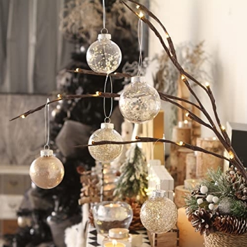 Sea Team Shatterproof Transparent Christmas Ornaments Set