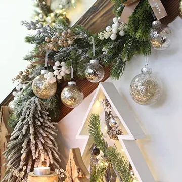 Sea Team Shatterproof Transparent Christmas Ornaments Set