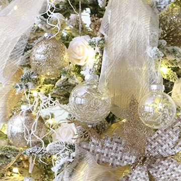 Sea Team Shatterproof Transparent Christmas Ornaments Set