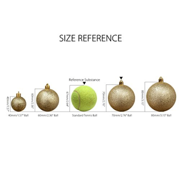 Sea Team Shatterproof Transparent Christmas Ornaments Set