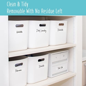 Hebayy 242 pcs Labels for Home Organization & Office Decor