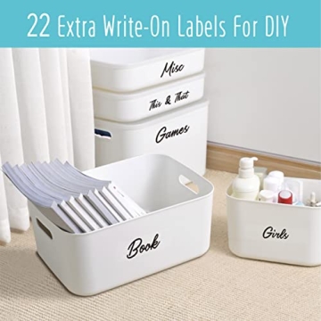Hebayy 242 pcs Labels for Home Organization & Office Decor