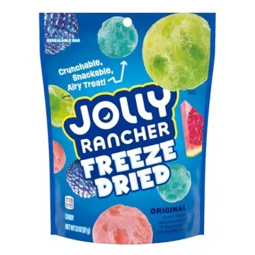 Delicious JOLLY RANCHER Freeze Dried Original Fruit Flavored Candy Bag, 3.1 oz