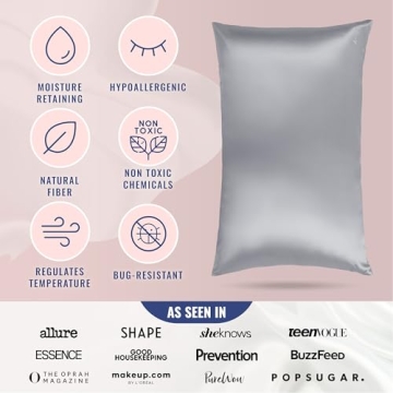 Blissy 22 Momme Mulberry Silk Pillowcase Hair Skin Care