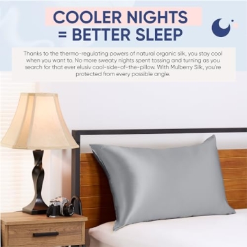 Blissy 22 Momme Mulberry Silk Pillowcase Hair Skin Care