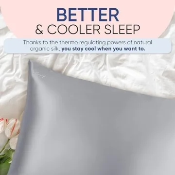 Blissy 22 Momme Mulberry Silk Pillowcase Hair Skin Care