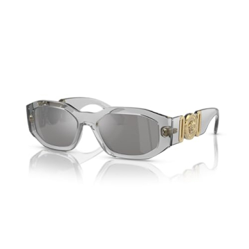 Versace Man Sunglasses with Grey Frame & Lenses