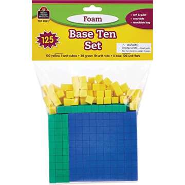 Teacher Created Resources Foam Base Ten Set (20617)
