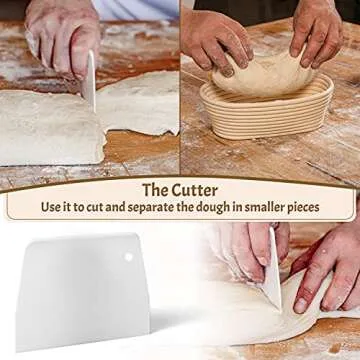 CRISS ELITE 10" Banneton Proofing Baskets Set of 2