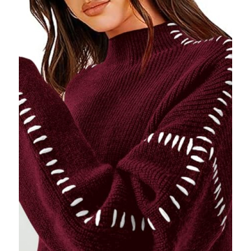 PRETTYGARDEN Women's Chunky Knit Oversized Pullover Sweater