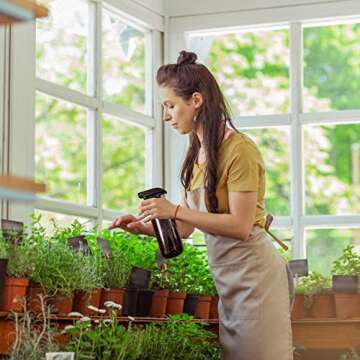 Large Empty Refillable Amber Glass Safe for Essential Oils Spray Bottles | 2 Pack, Includes bonus pens, pumps, and labels | Great for All natural Cleaners, Lotion, Hair, Home, Skin, Baby and More