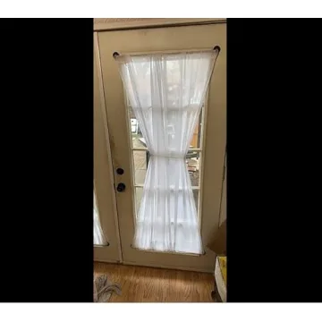 YYST Magnetic Curtain Rod 16"-39.5" Easy Install and Durable