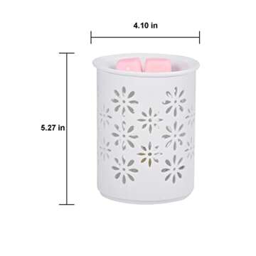 Ceramic Electric Wax Melt Warmer with Timer for Home