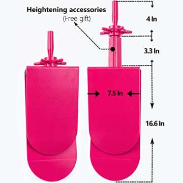 Mannequin Head Stand for Chair - Durable Styling Solution