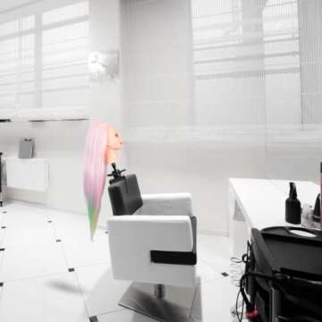 Mannequin Head Stand for Chair - Durable Styling Solution