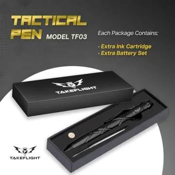 TF TAKEFLIGHT Tactical Multi-Tool Pen with Light